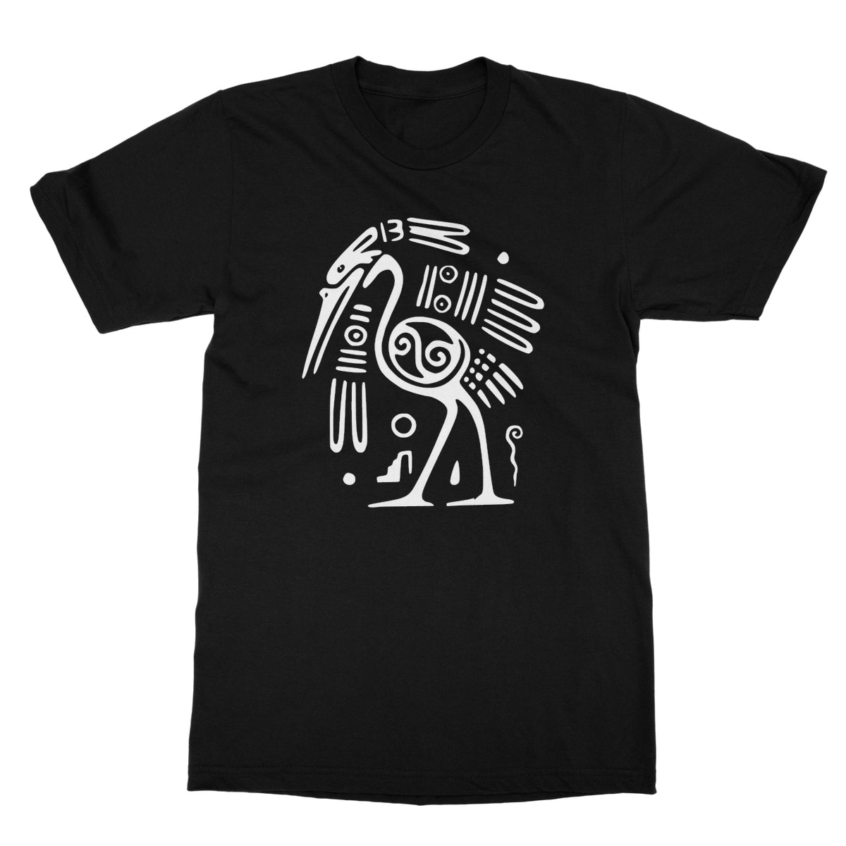 Egyptian or Tribal Style Bird T-shirt