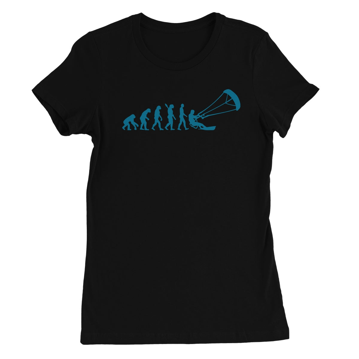 Evolution of Kitesurfers Women's T-Shirt