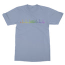 Rainbow Heartbeat Concertina T-Shirt