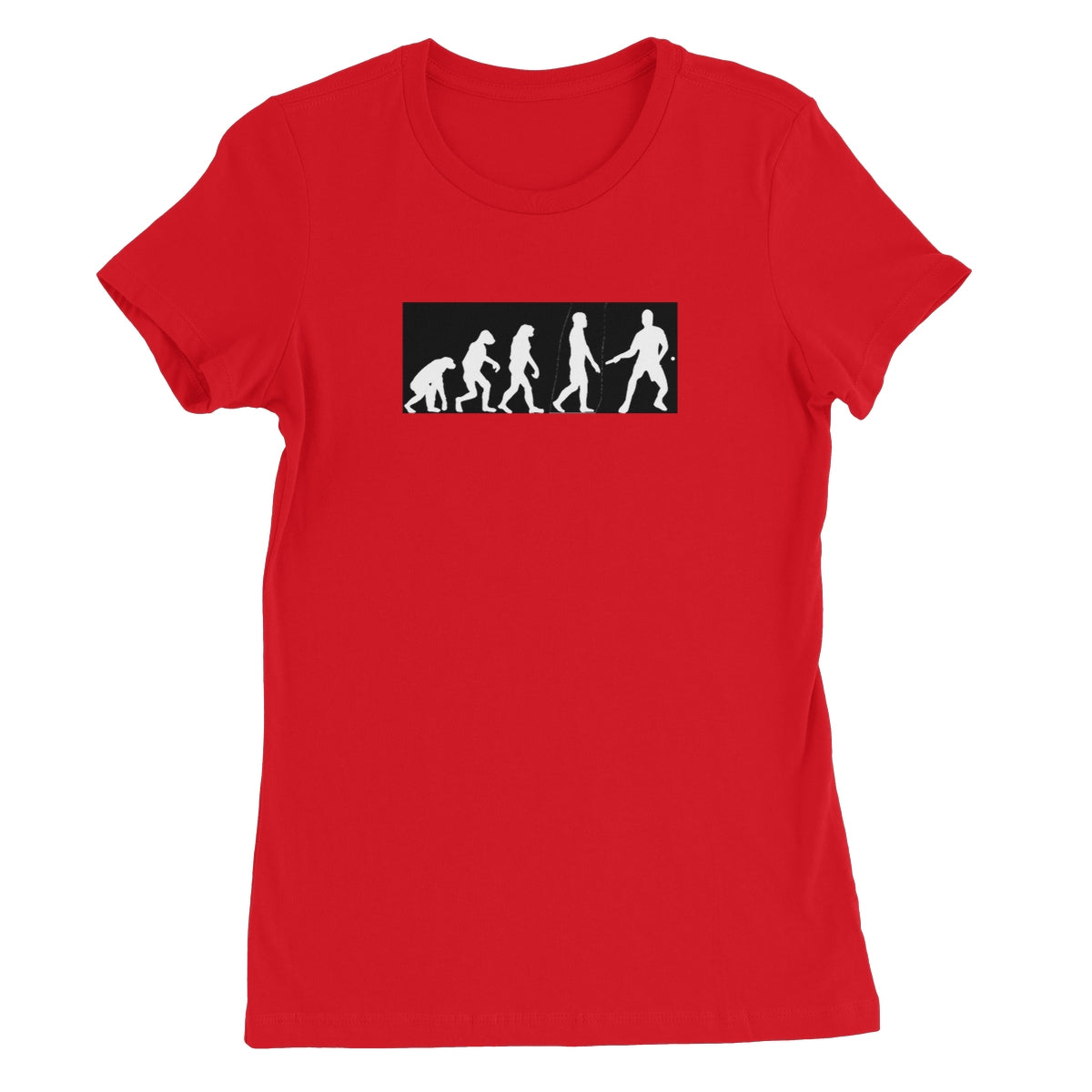 Evolution of Table Tennis Players Women's T-Shirt