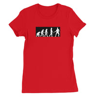 Evolution of Table Tennis Players Women's T-Shirt