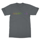 Rainbow Heartbeat Concertina T-Shirt