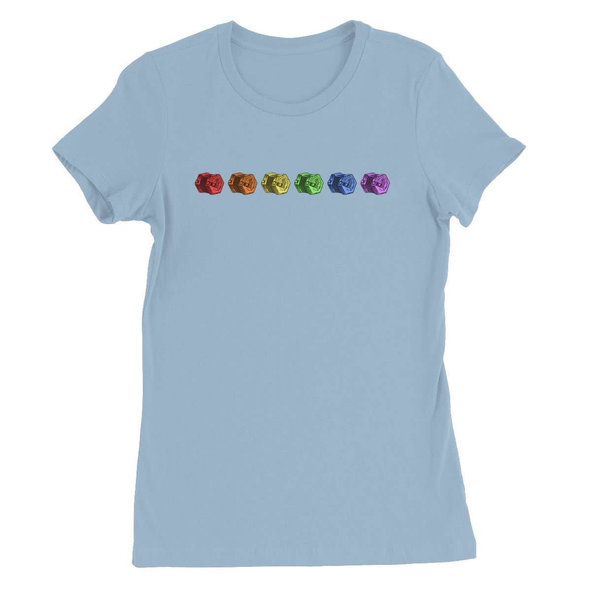 Rainbow Concertinas Women's T-Shirt
