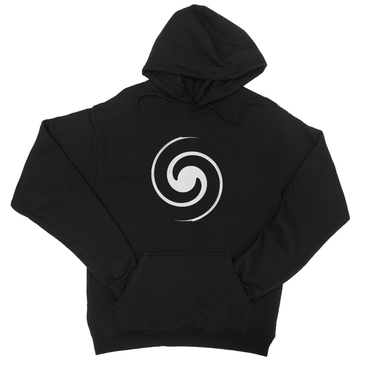 Simple Spiral College Hoodie