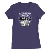 Accordion makes me happy Women's T-Shirt