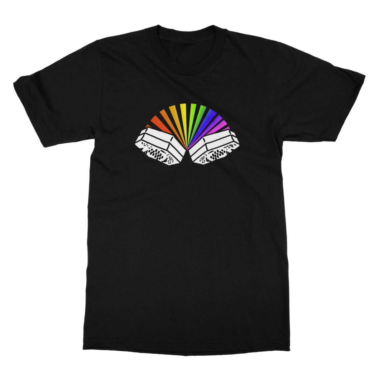Rainbow Concertina T-Shirt