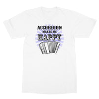 Accordion makes me happy T-Shirt