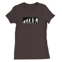 Evolution of Table Tennis Players Women's T-Shirt