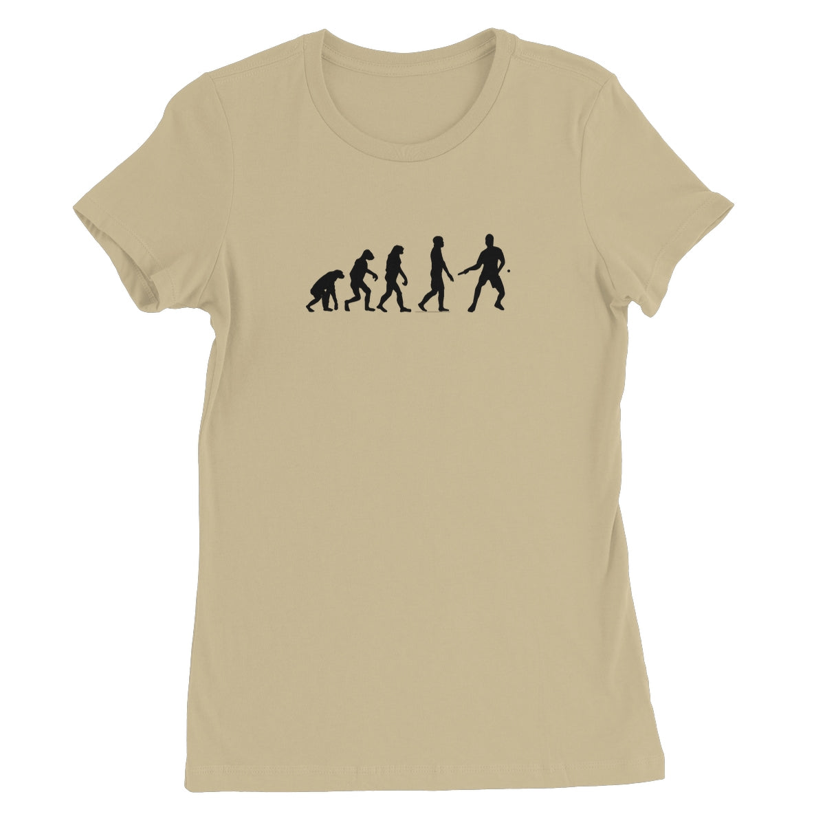 Evolution of Table Tennis Players Women's T-Shirt