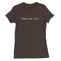 Irish What's the Craic? Women's T-Shirt