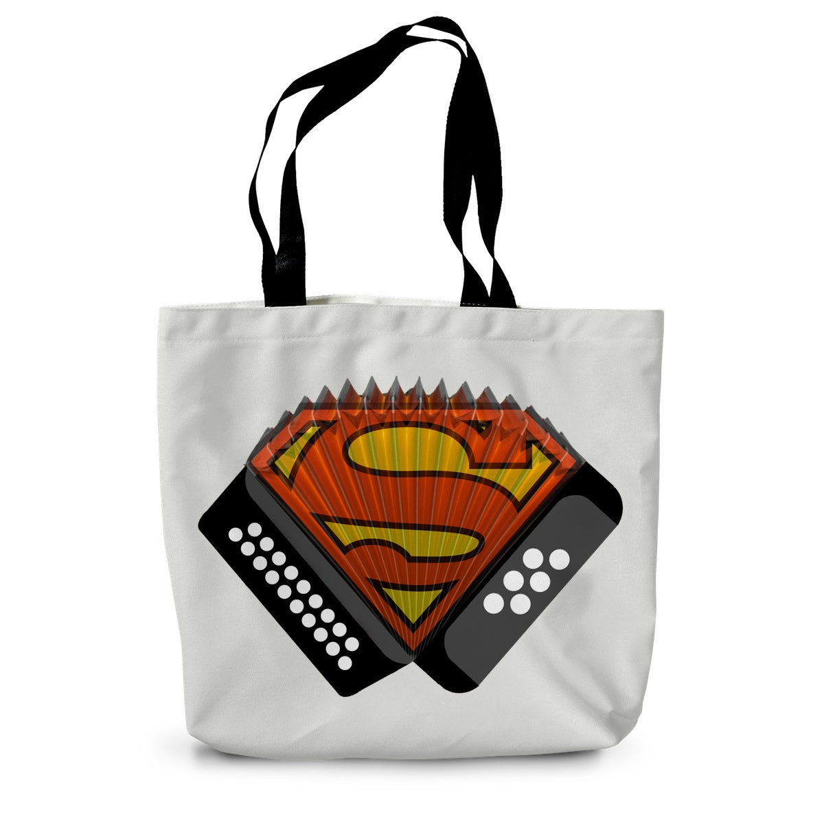 Melodeon Superman Canvas Tote Bag