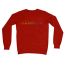 Rainbow Heartbeat Concertina Sweatshirt