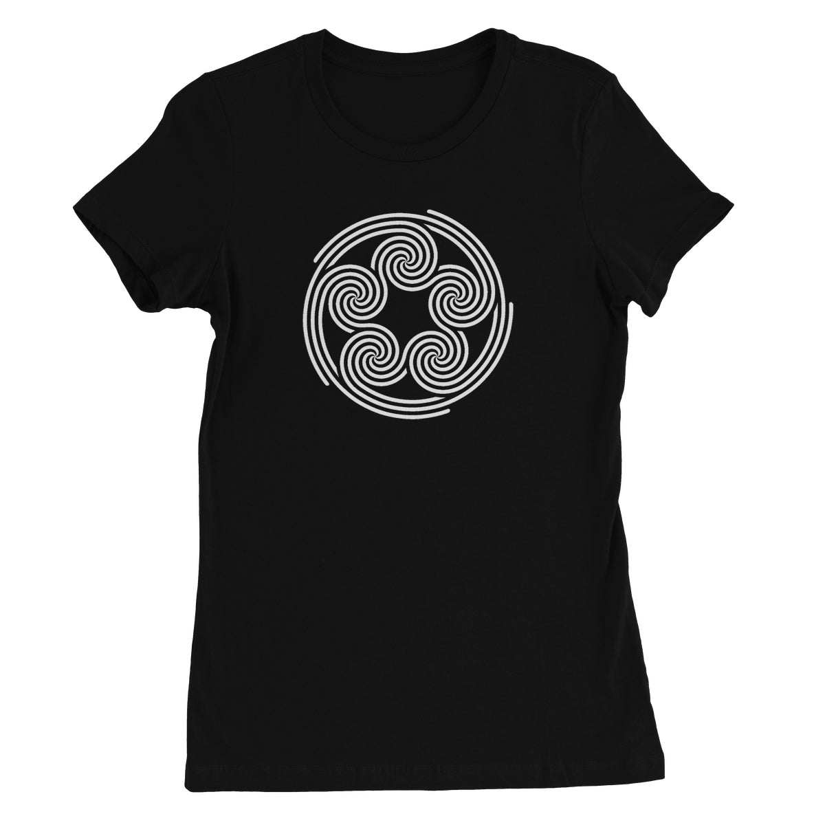 Celtic Five Spirals Women's T-Shirt