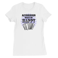 Accordion makes me happy Women's T-Shirt