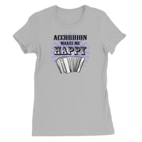 Accordion makes me happy Women's T-Shirt