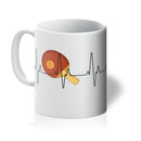 Table Tennis Heartbeat Mug