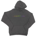 Rainbow Heartbeat Concertina Hoodie