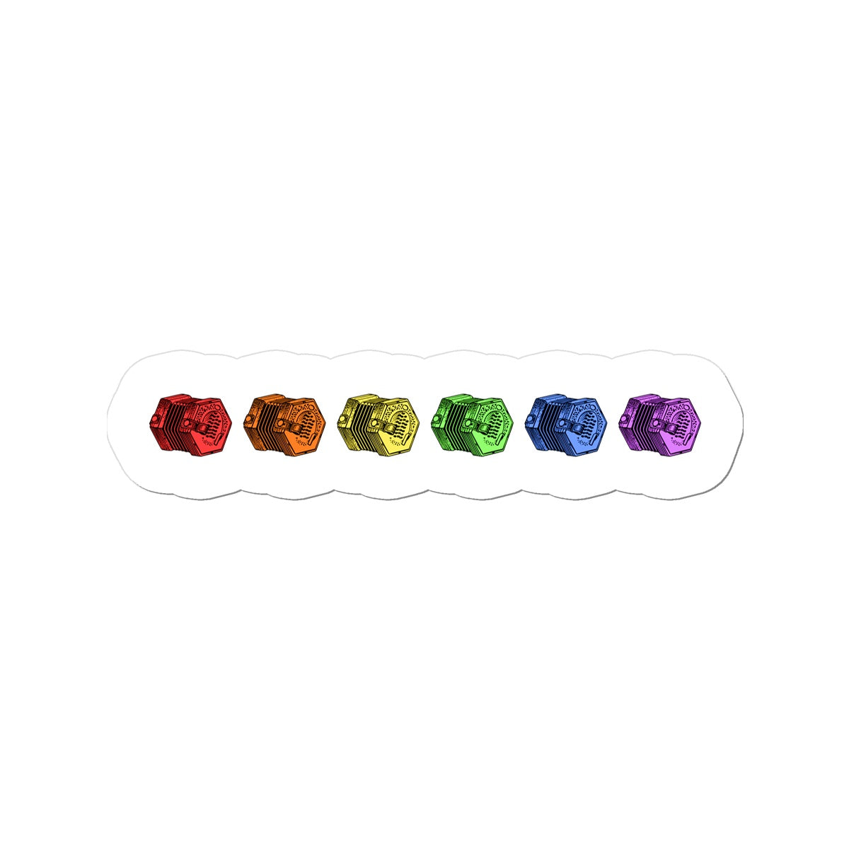 Rainbow Concertinas Sticker