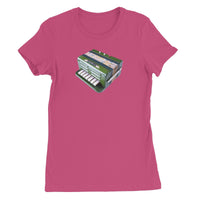 Green Toy Accordion Women's T-Shirt