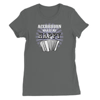 Accordion makes me happy Women's T-Shirt