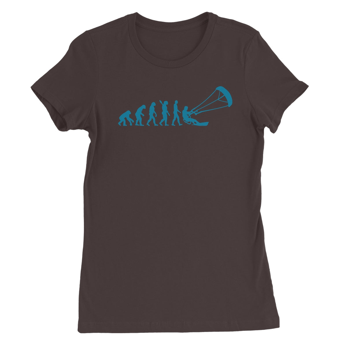 Evolution of Kitesurfers Women's T-Shirt