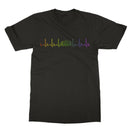Rainbow Heartbeat Concertina T-Shirt