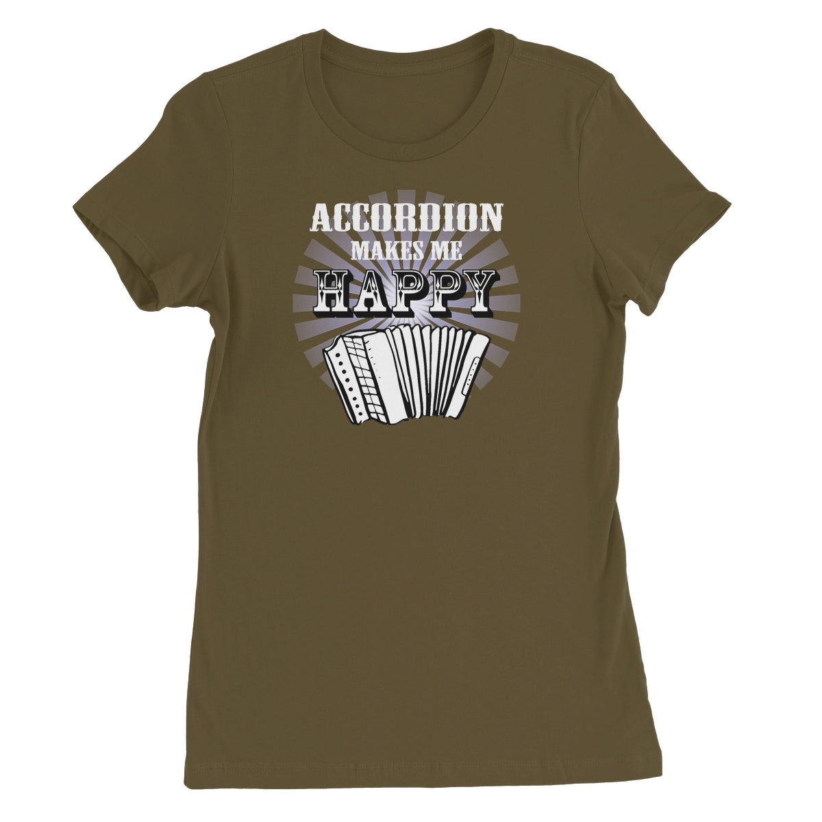 Accordion makes me happy Women's T-Shirt