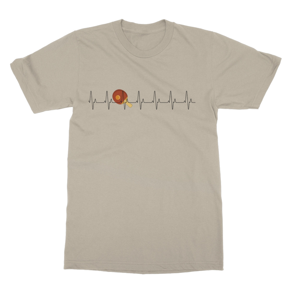 Table Tennis Heartbeat T-Shirt
