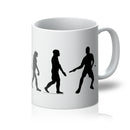 Evolution of Table Tennis Players Mug