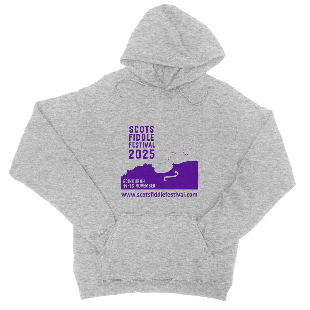 Scots Fiddle Festival Hoodie (large logo)