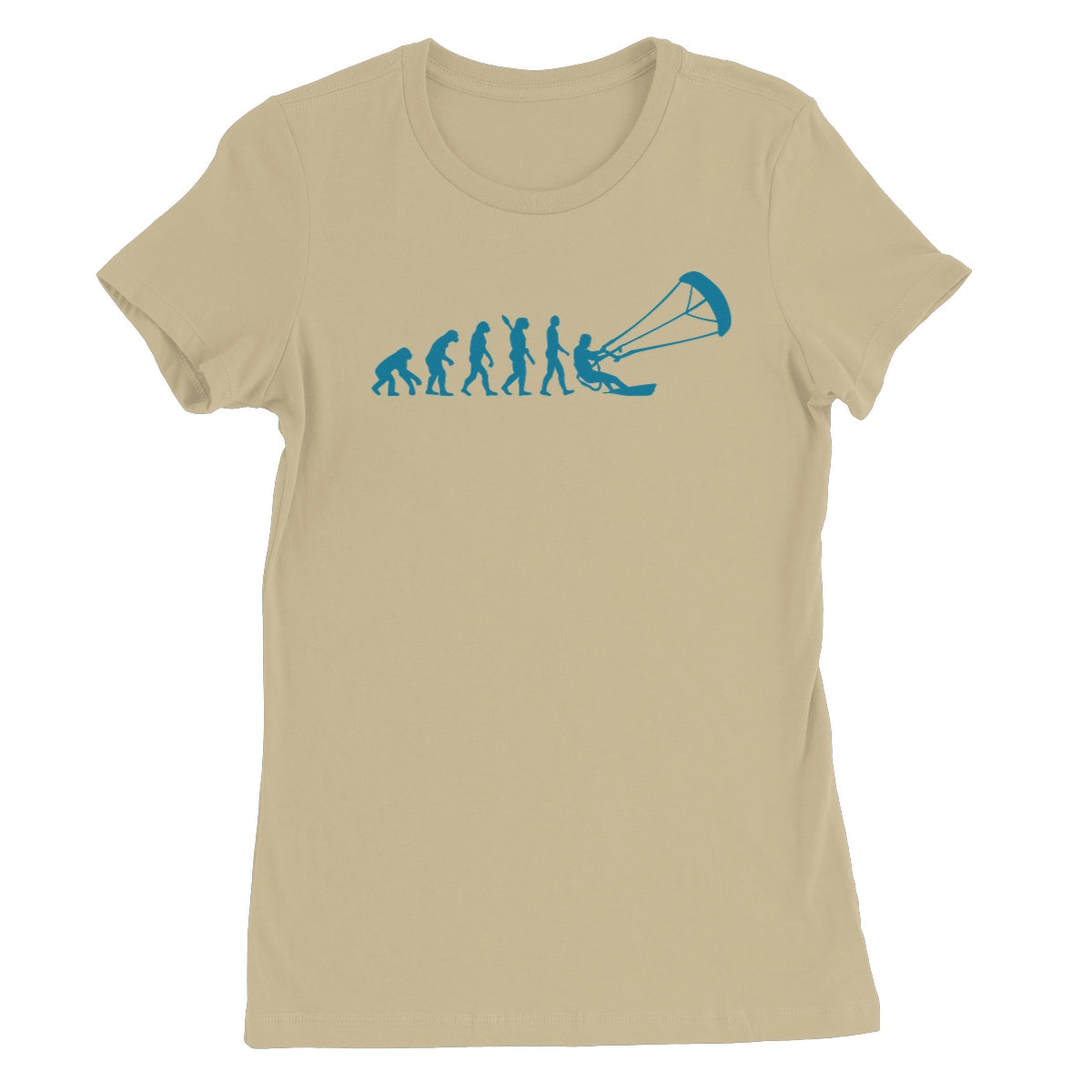 Evolution of Kitesurfers Women's T-Shirt