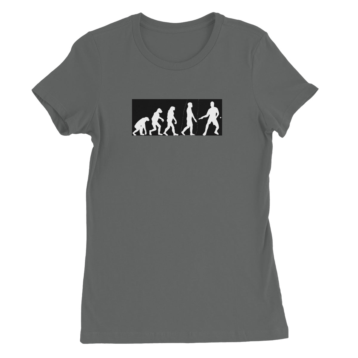 Evolution of Table Tennis Players Women's T-Shirt