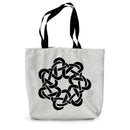 Celtic Woven Design Canvas Tote Bag