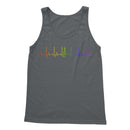Rainbow Heartbeat Fiddle Tank Top