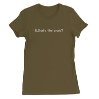 Irish What's the Craic? Women's T-Shirt