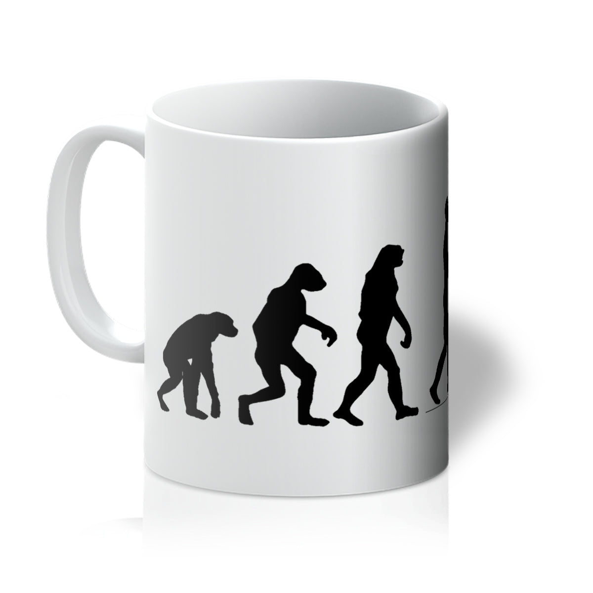 Evolution of Table Tennis Players Mug
