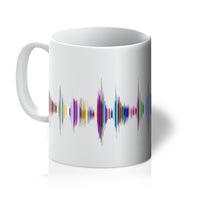 Rainbow Soundwave Mug