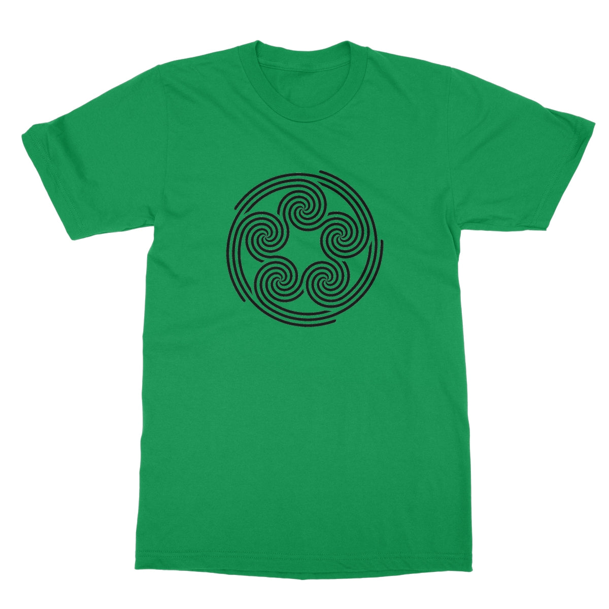 Celtic Five Spirals T-Shirt