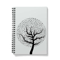 Musical Notes Tree Notebook