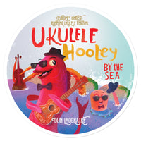 Ukulele Hooley Sticker 1