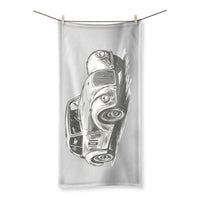  Allard P1 Fastback Towel in size: 19.7"x39.4"