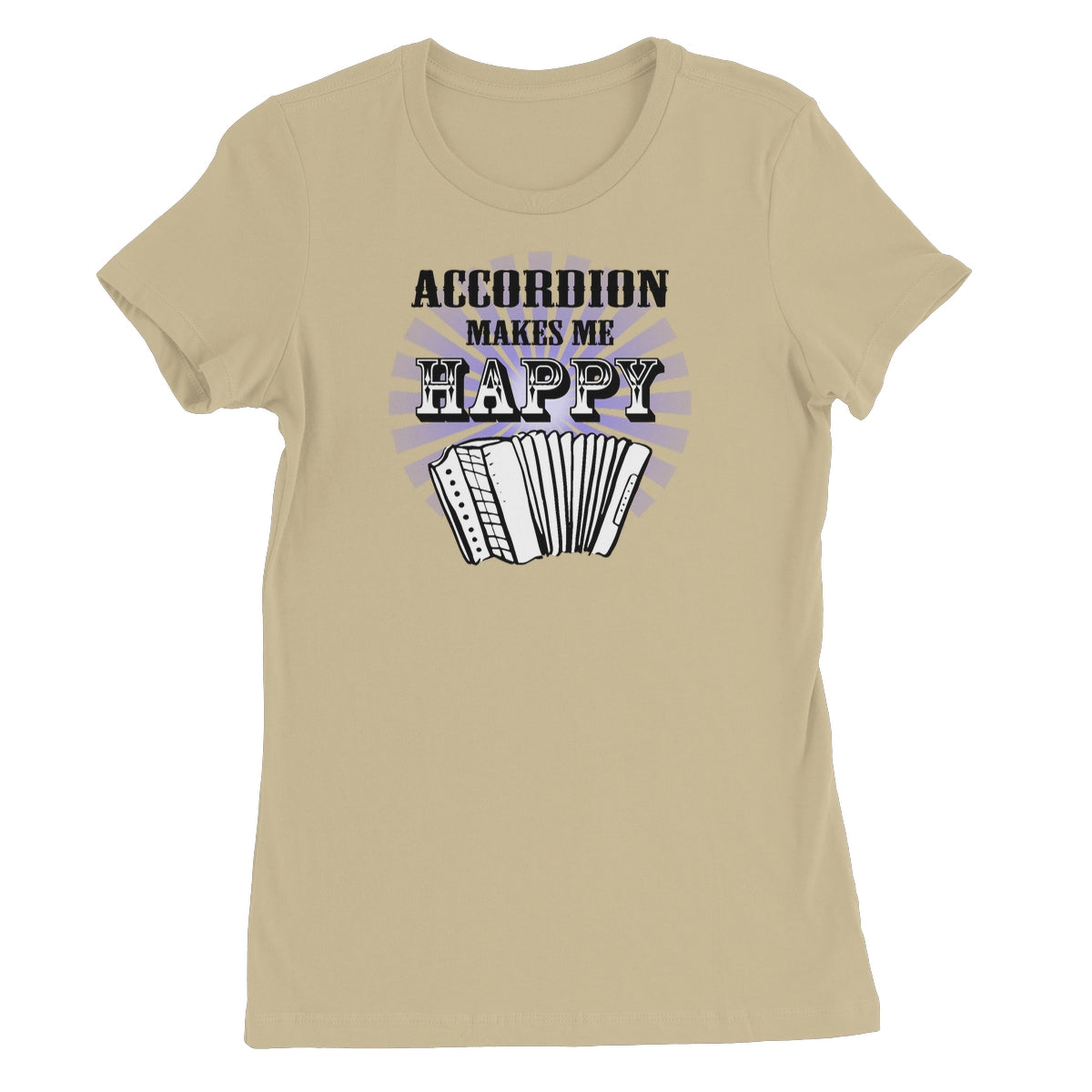 Accordion makes me happy Women's T-Shirt