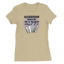 Accordion makes me happy Women's T-Shirt