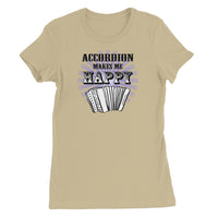 Accordion makes me happy Women's T-Shirt