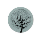 Musical Notes Tree Glass Chopping Board