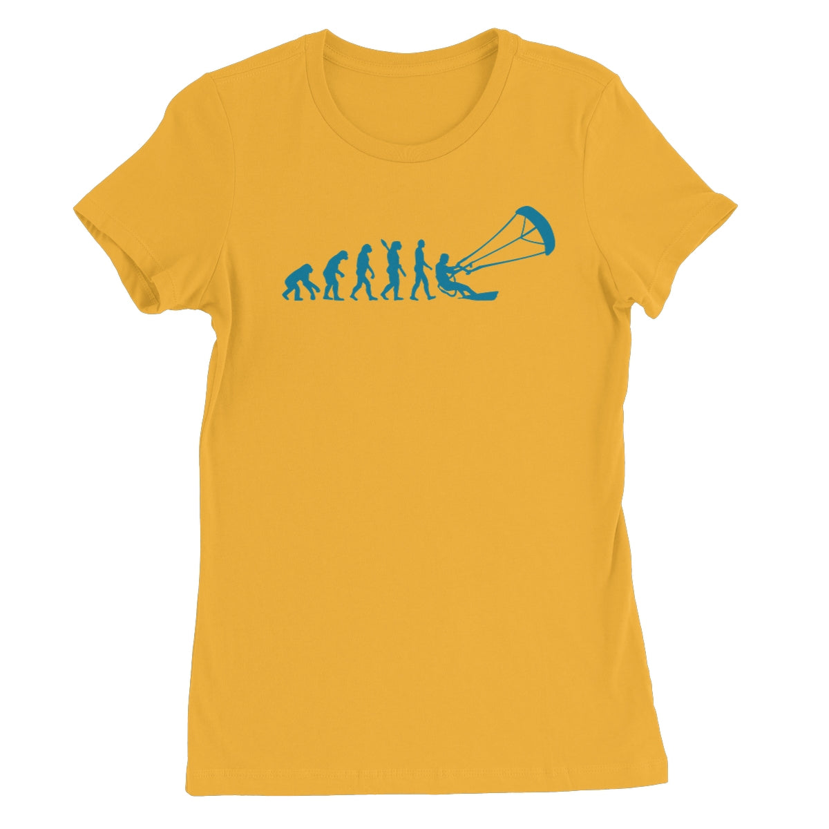 Evolution of Kitesurfers Women's T-Shirt