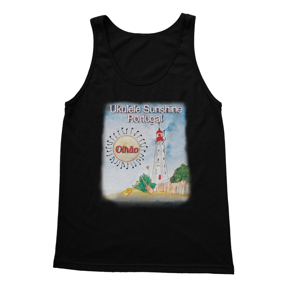 Ukulele Olhau Tank Top