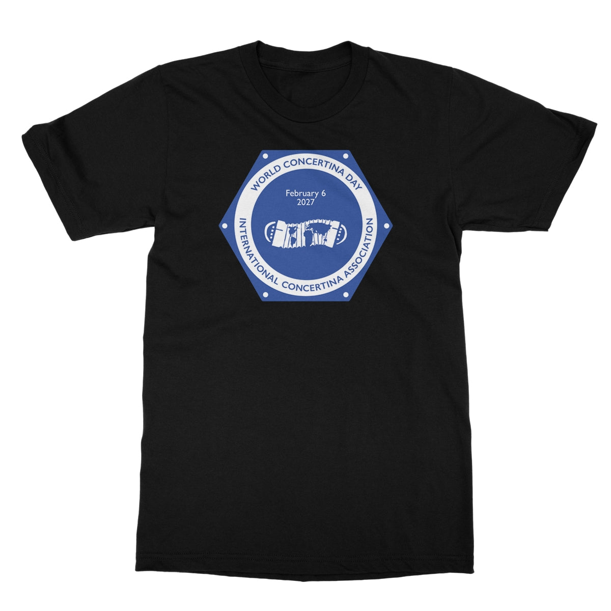 World Concertina Day 2027 T-Shirt