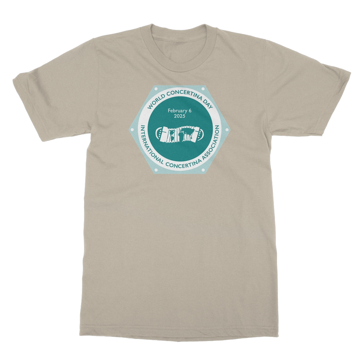 World Concertina Day 2025 T-Shirt