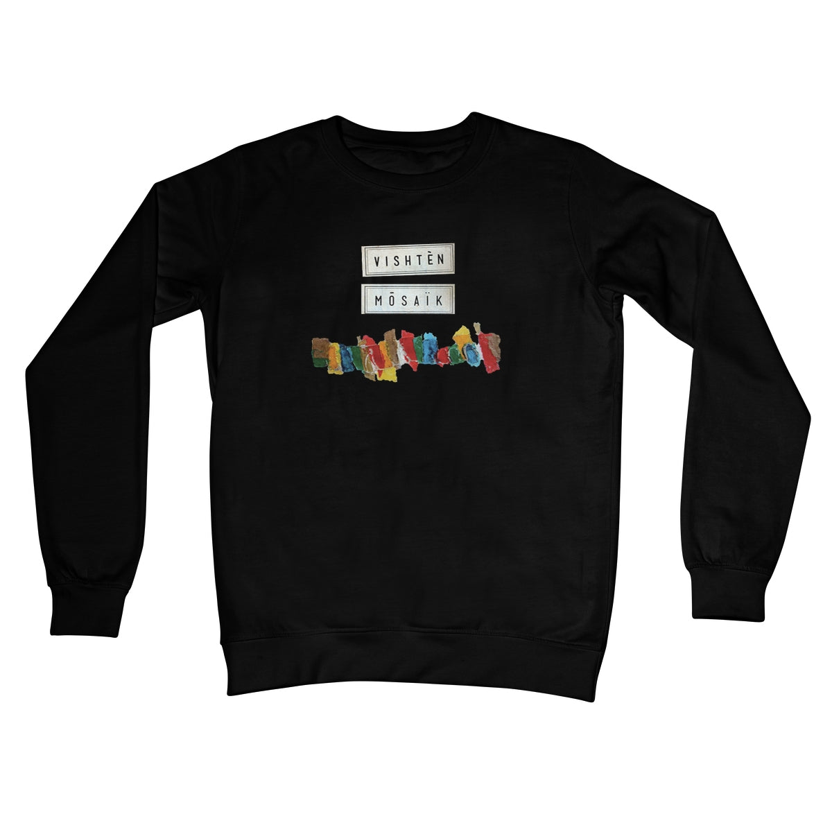 Vishten "Mosaic" Crew Neck Sweatshirt
